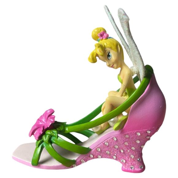 Hamilton Tinker Bell In Petunia Sass Shoe Figurine Disney Fairy Collectible - Picture 2 of 7